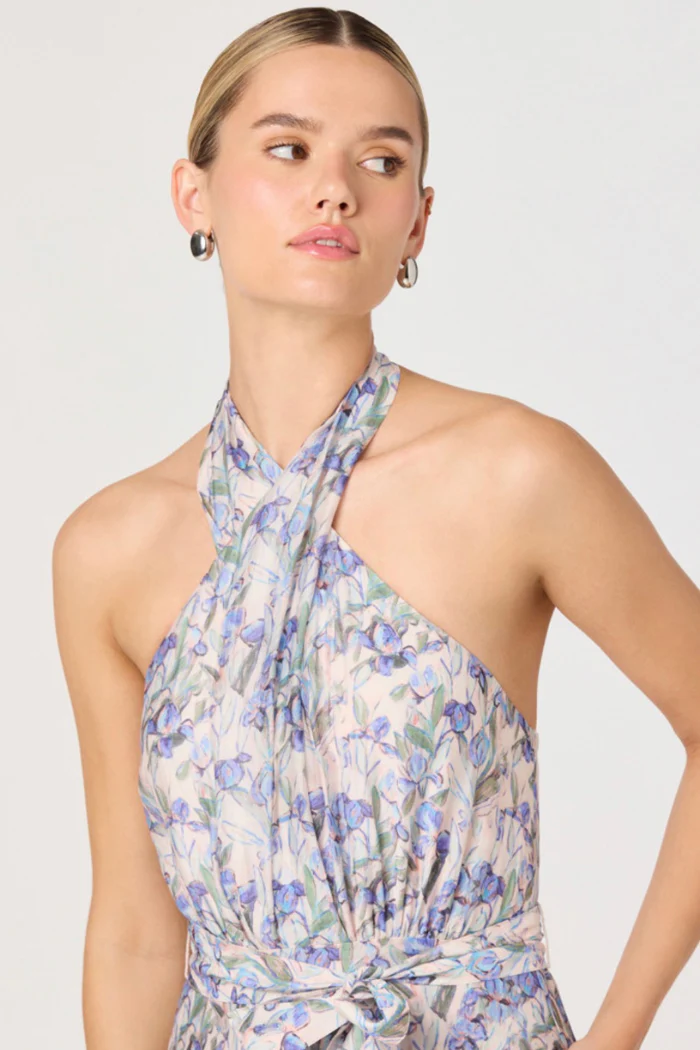 Adamaris Tiered Halter Maxi Dress - Image 6
