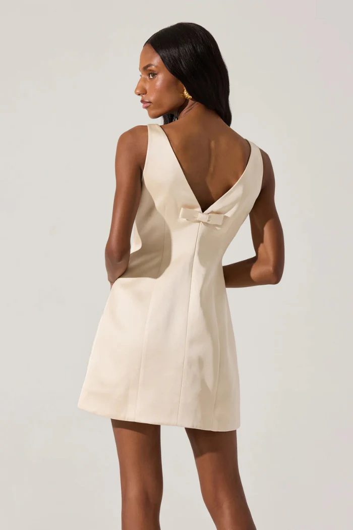 Alisanne Dress - Cream - Image 4