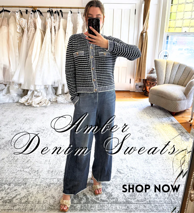 Amber Denim Sweatpants - Image 8