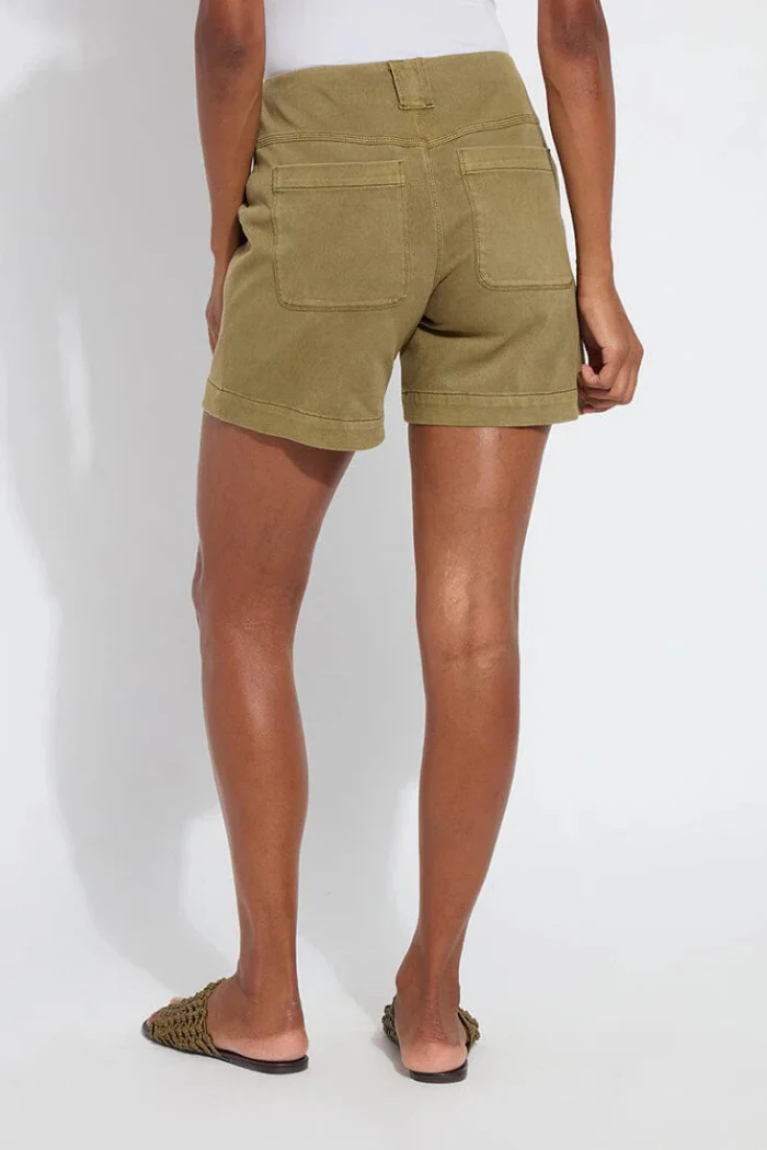 Amira Denim Short - Antique Wash Green - Image 4