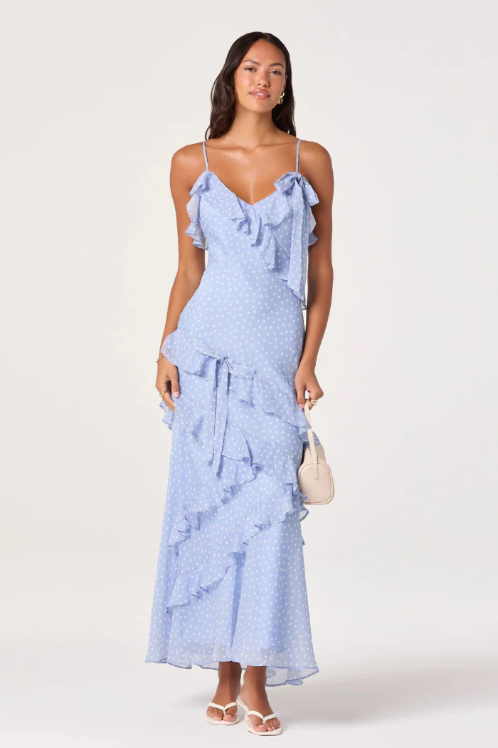 Amiya Chiffon Maxi Dress