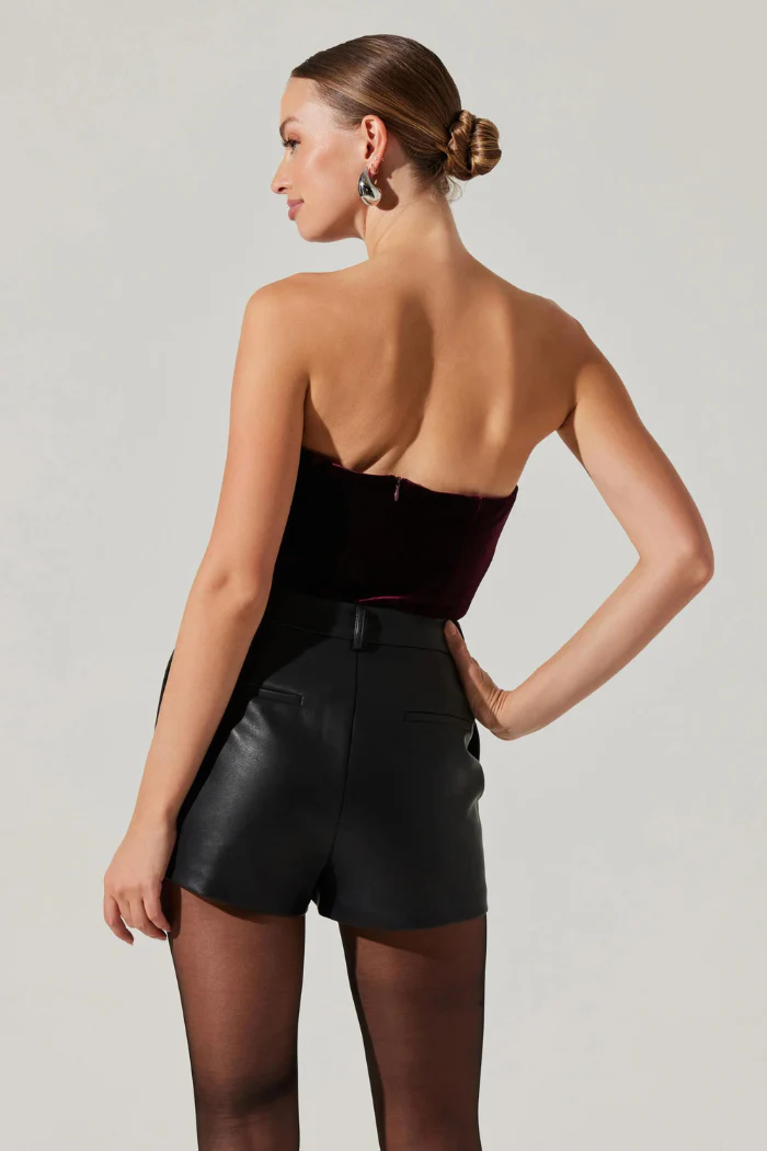 Arista Sweetheart Velvet Top - Image 5