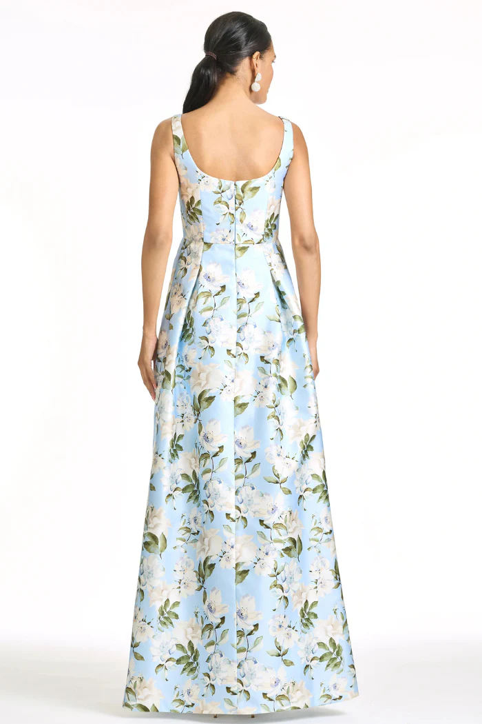 Aurora Gown - Sky Camellia - Image 3