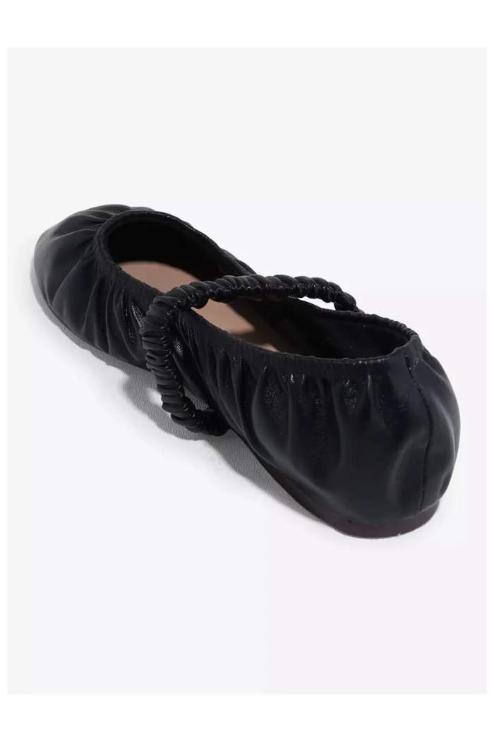 Avery Mary Jane Flat - Smooth Black - Image 4