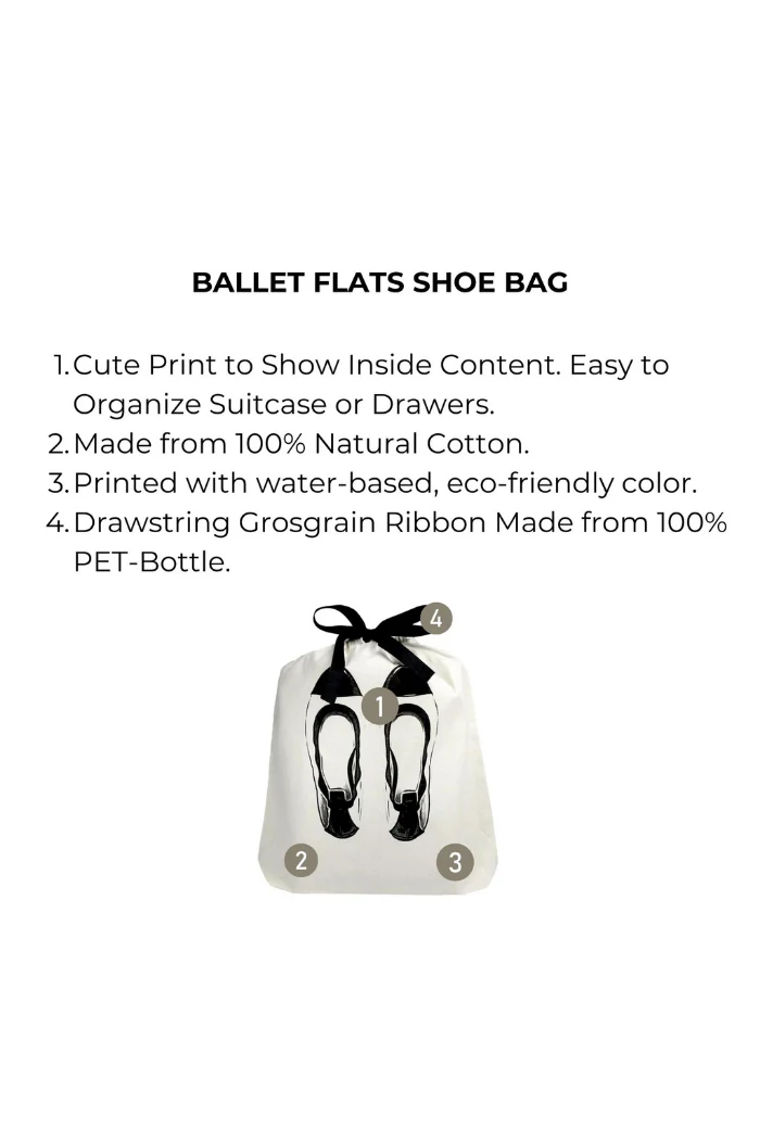Ballet Flats Shoe Bag - Image 4