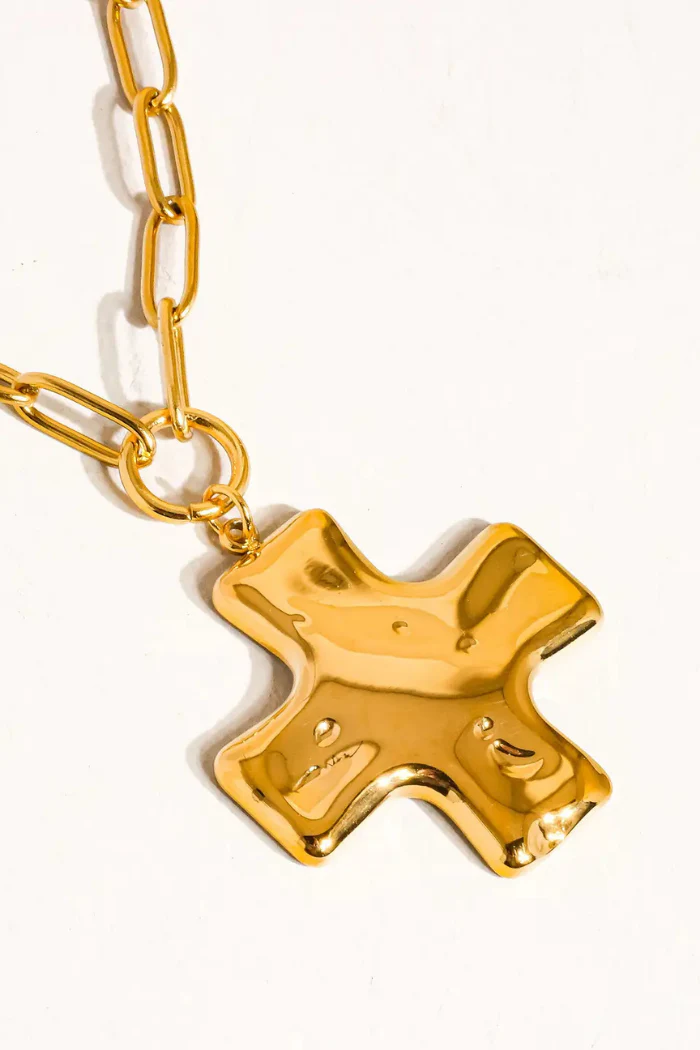 Bari Cross Chain Necklace - Image 2