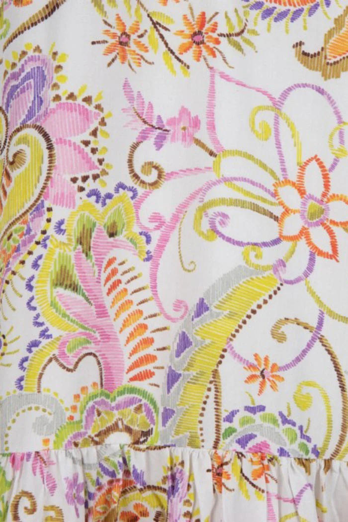 Beloved Flower Print Raglan Dress - Image 3