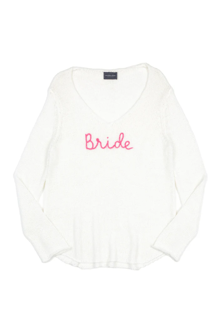 Bride V Cotton Sweater - Image 5