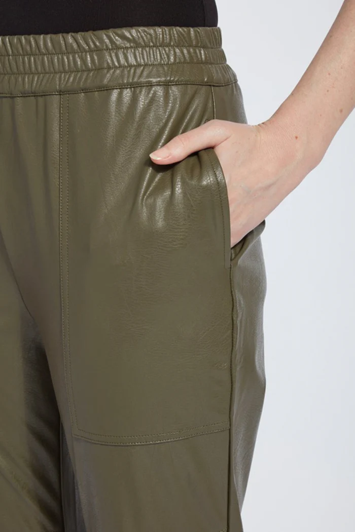 Brisk Leather Jogger - Image 2