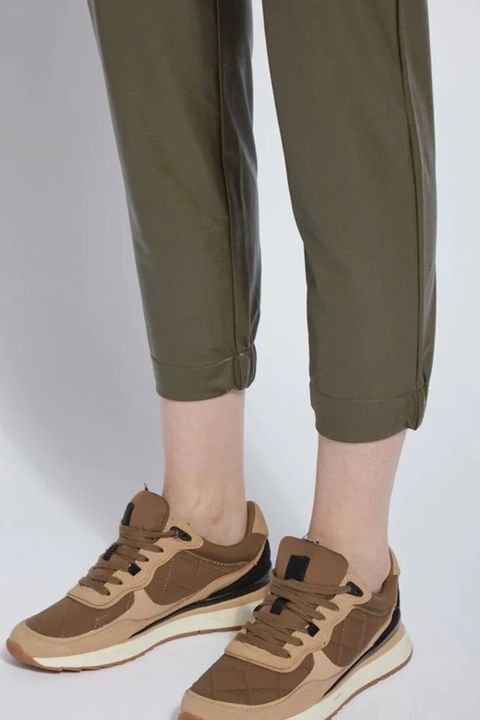 Brisk Leather Jogger - Image 5