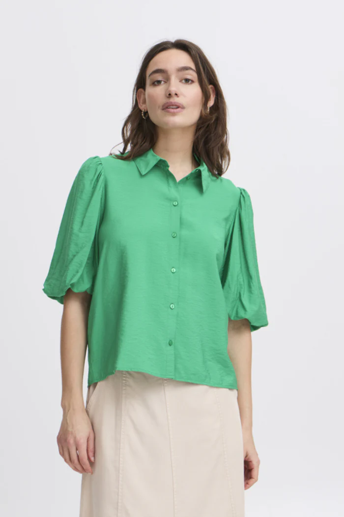 BYIbine Short Sleeve Balloon Blouse - Image 2