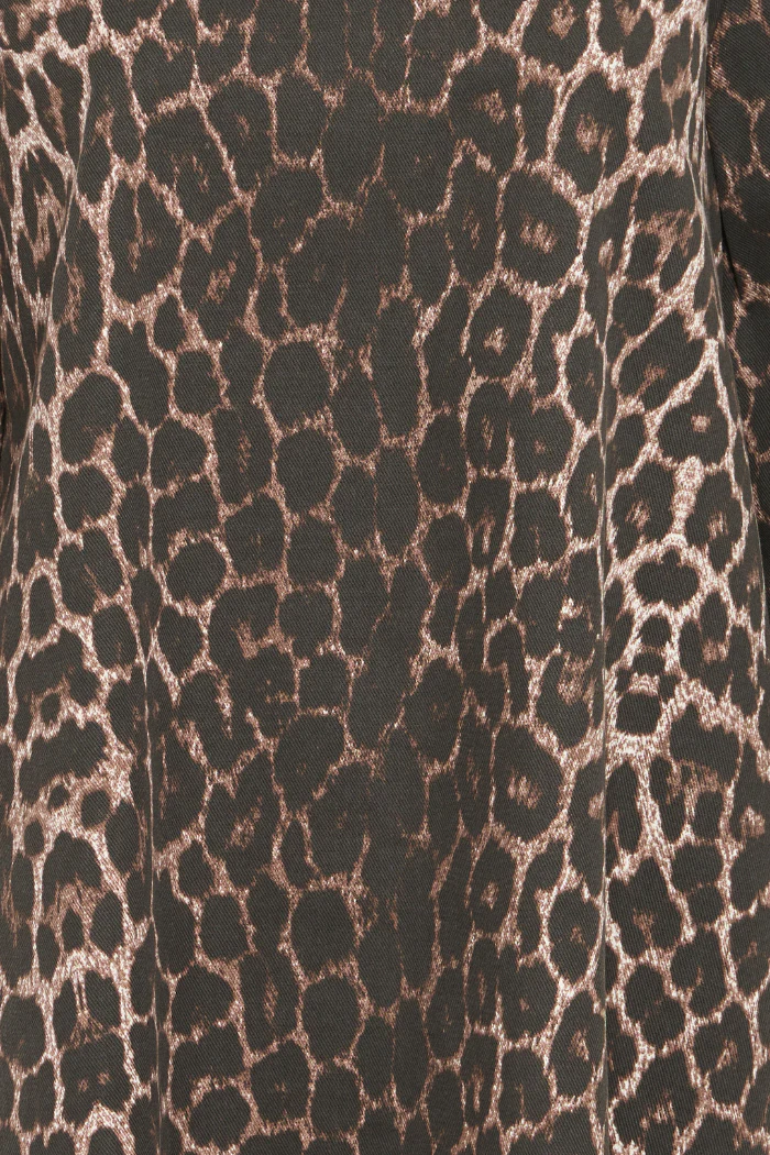 Kenna Leopard Print Mini Shift Dress – Effortless Animal Print Style - Image 7