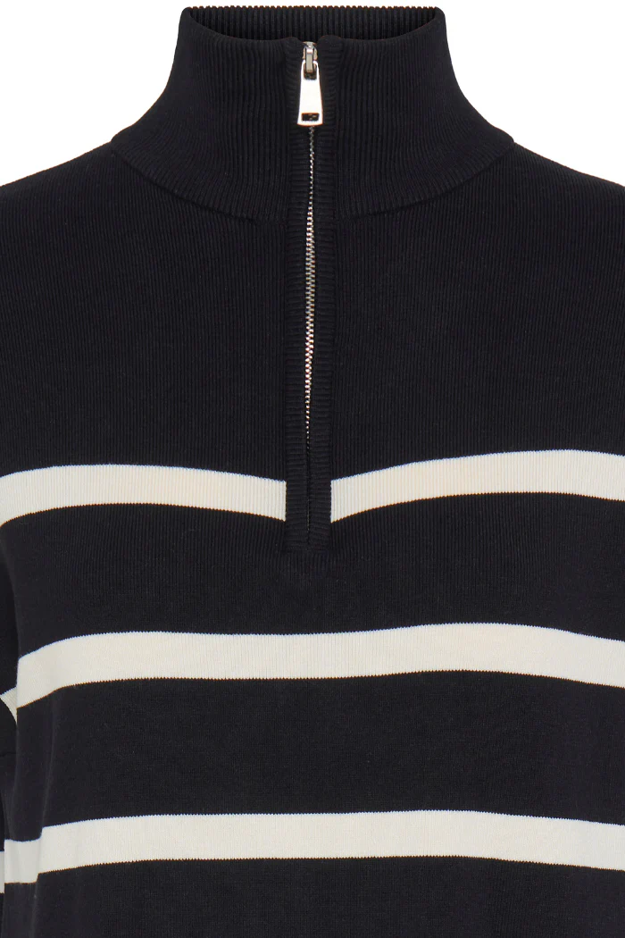 BYMmorla Zipper Vest - Black Mix - Image 7