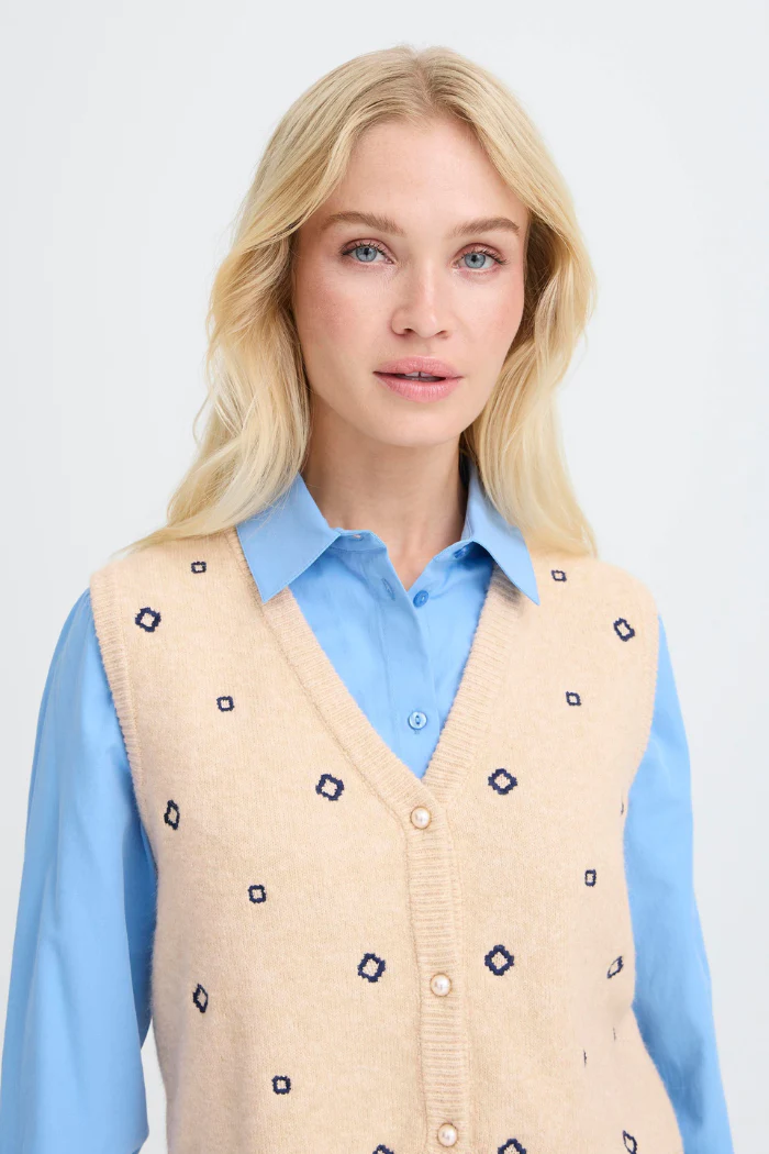 BYNadika Embroidered Vest - Image 2