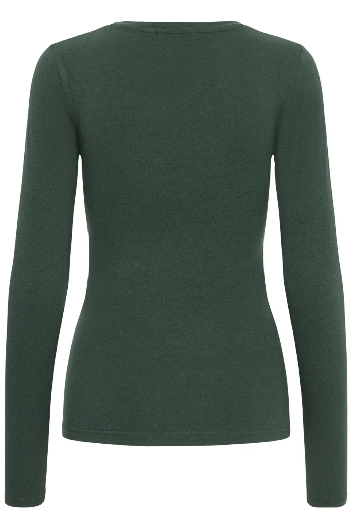 BYPamila Long Sleeve Jersey Tee - Green Gables - Image 8