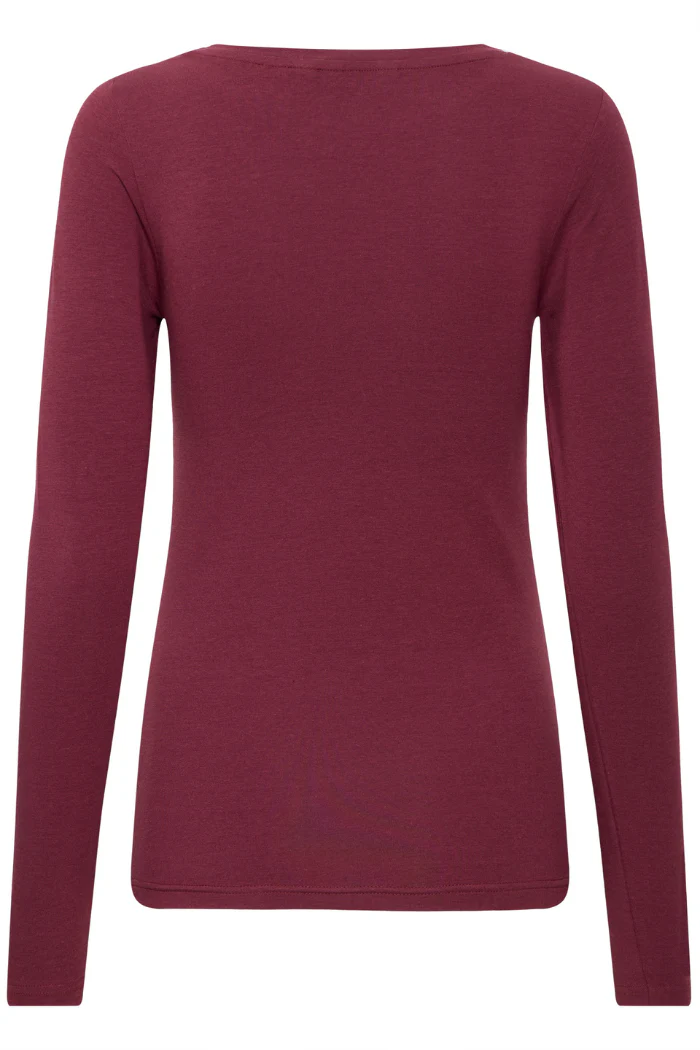 BYPamila Long Sleeve Jersey Tee - Port Royale - Image 8