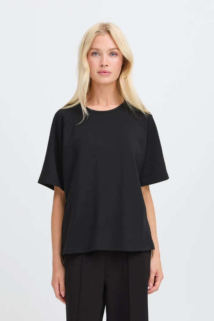 BYPusti Raglan Tee - Black