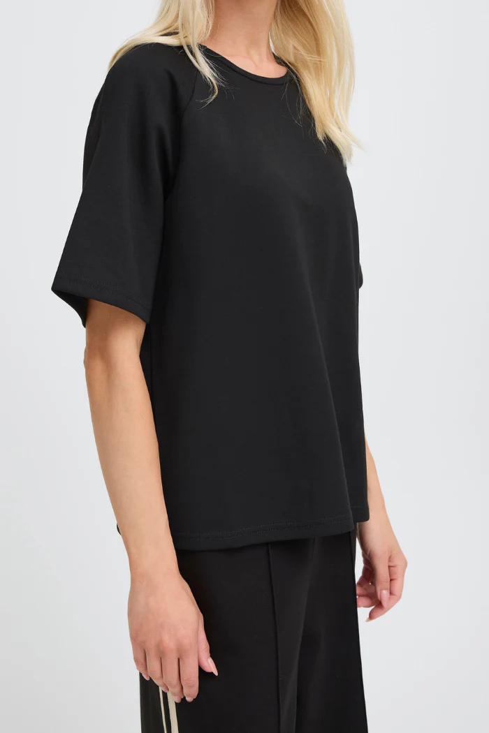 BYPusti Raglan Tee - Black - Image 3