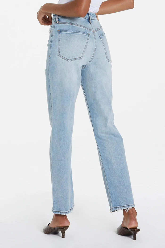 Calabasas High-Rise Straight Leg Denim - Image 3