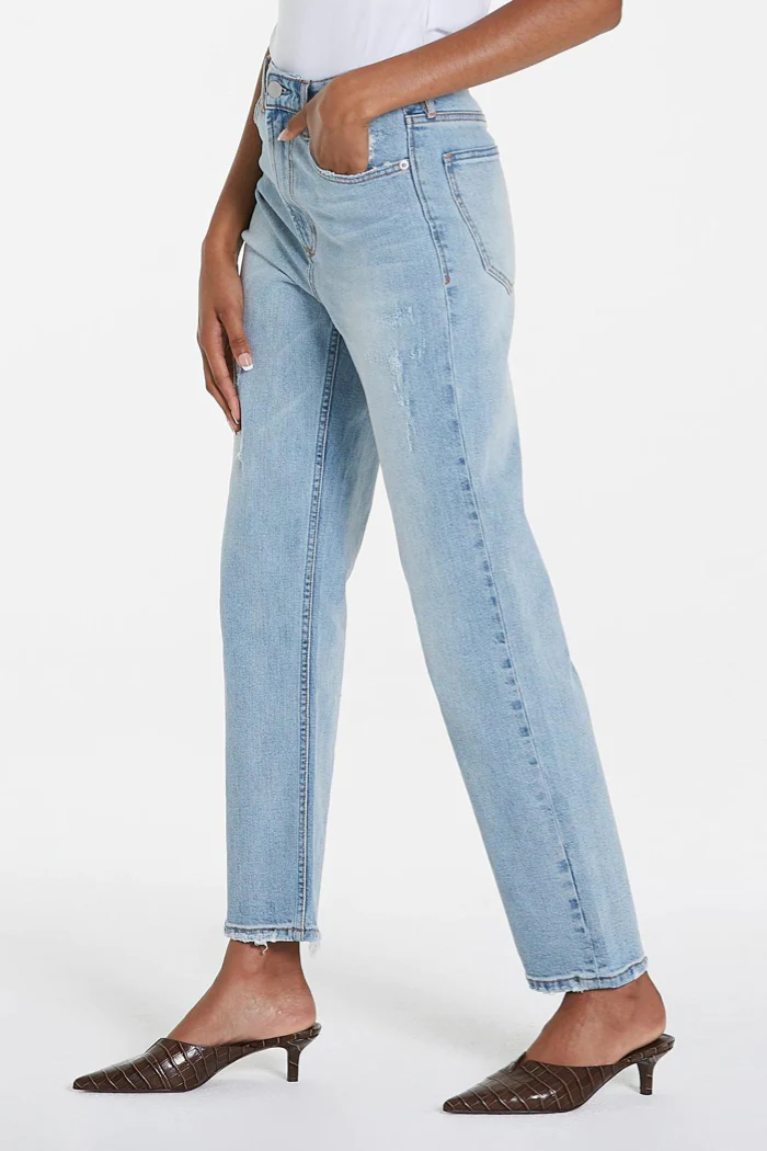 Calabasas High-Rise Straight Leg Denim - Image 4