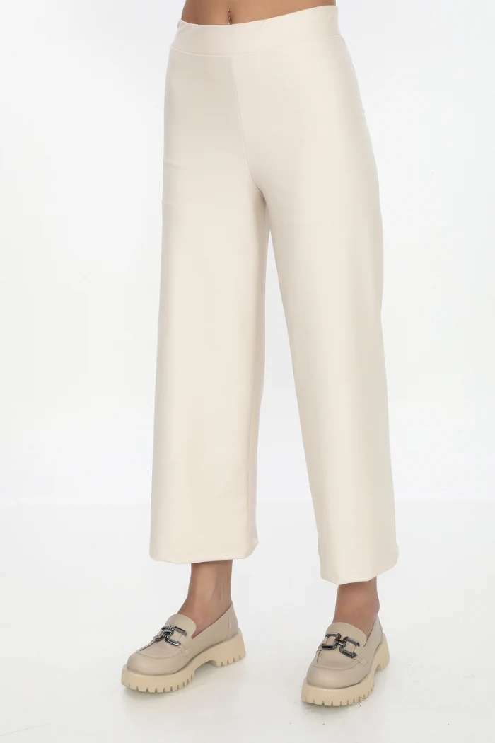 Calypso Pant | Vanilla Vegan Leather