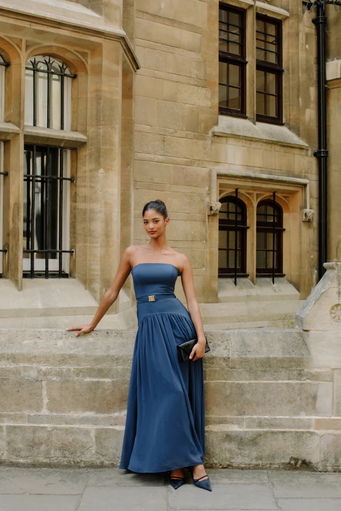 Carmel Dress - Navy