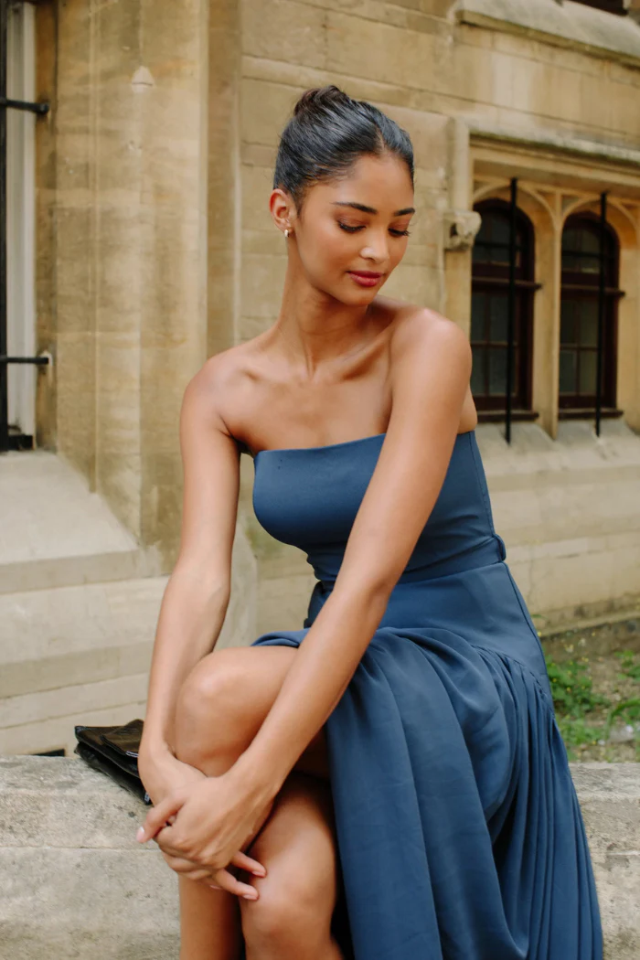 Carmel Dress - Navy - Image 6