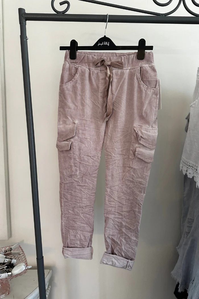 Classic Cotton Cargo Pants - Image 5