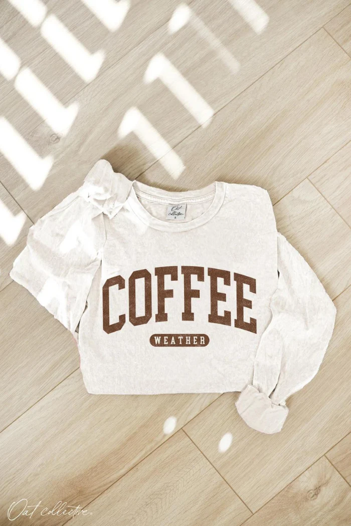 Coffee Weather Long Sleeve Shirt - Image 2
