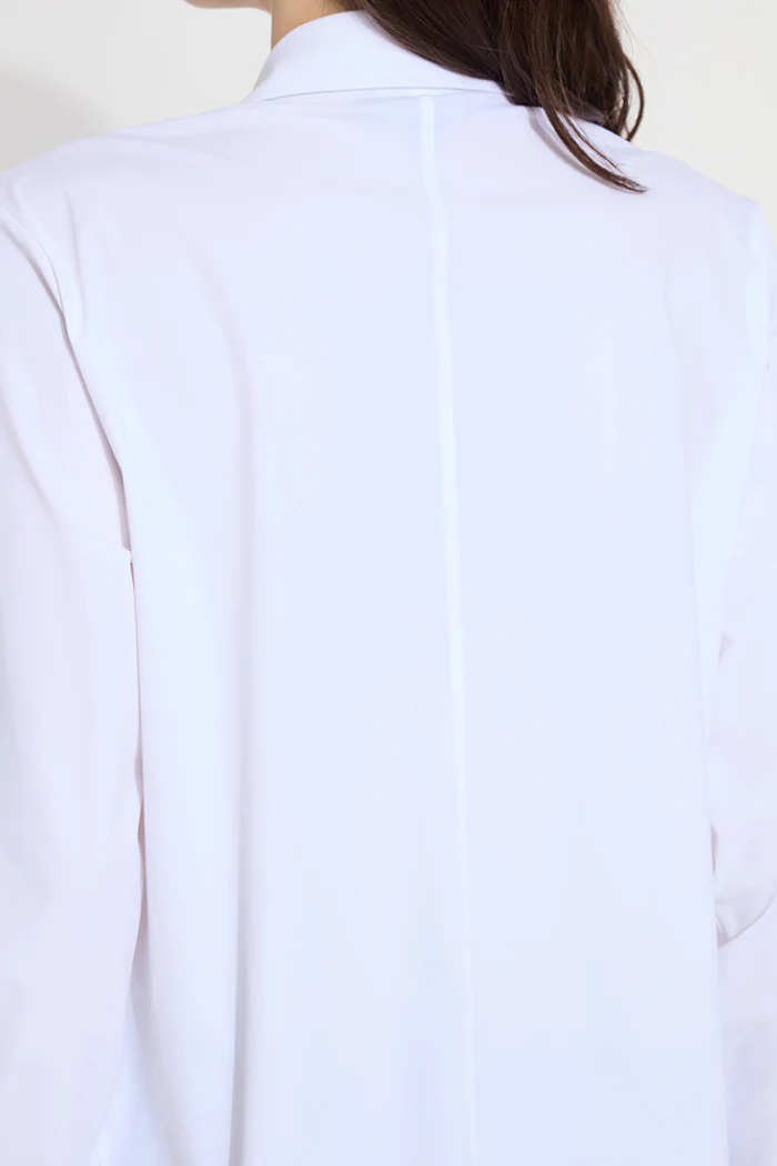 Connie Micro Beaded Shirt - White - Image 5