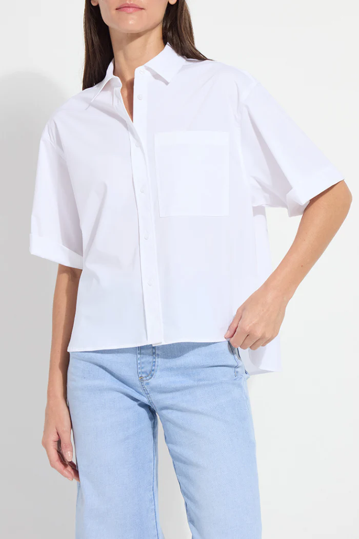 Corinna Oversized Cropped Shirt
