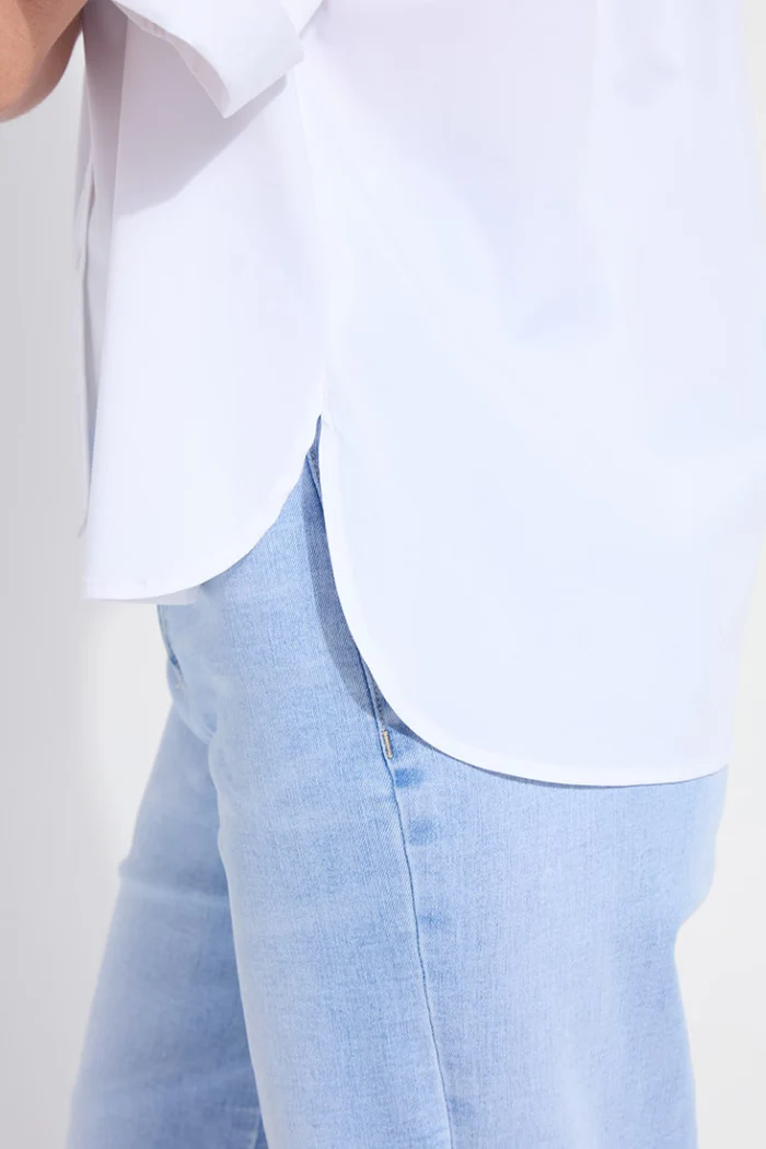 Corinna Oversized Cropped Shirt - Image 6