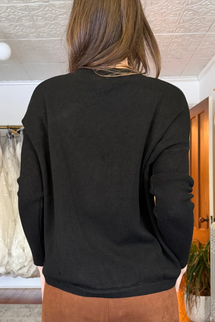 Courtney Sweater | Black - Image 4