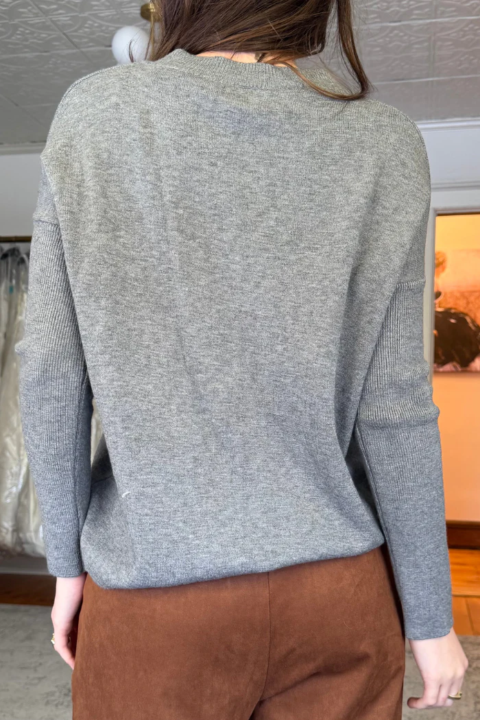 Courtney Sweater | Grey - Image 3