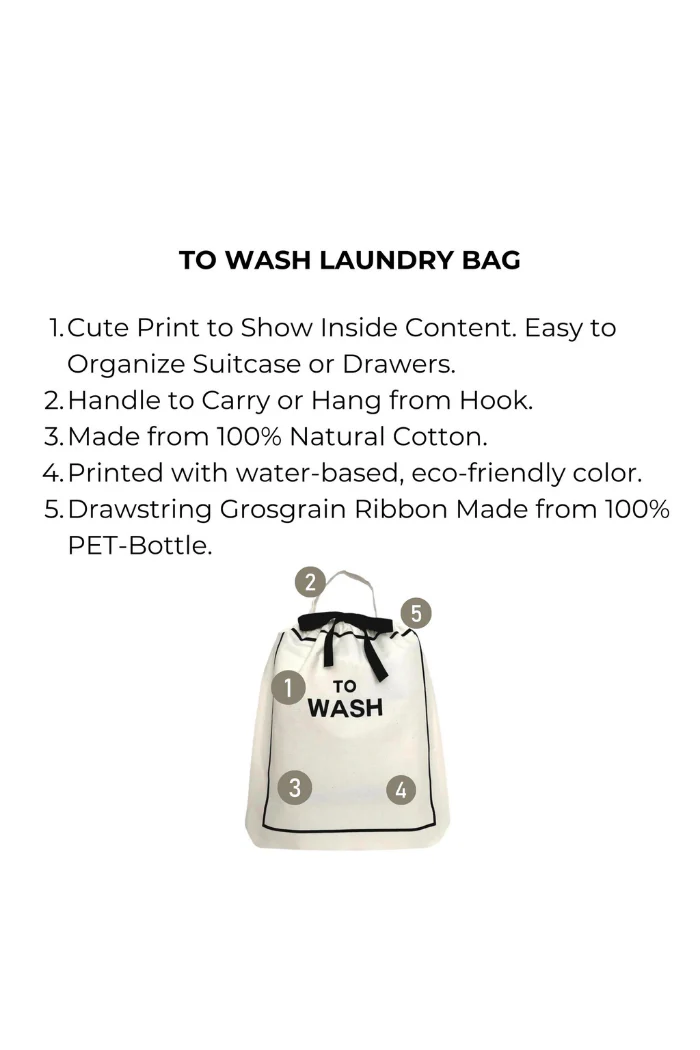 Cream To Wash Laundry Bag - Image 4
