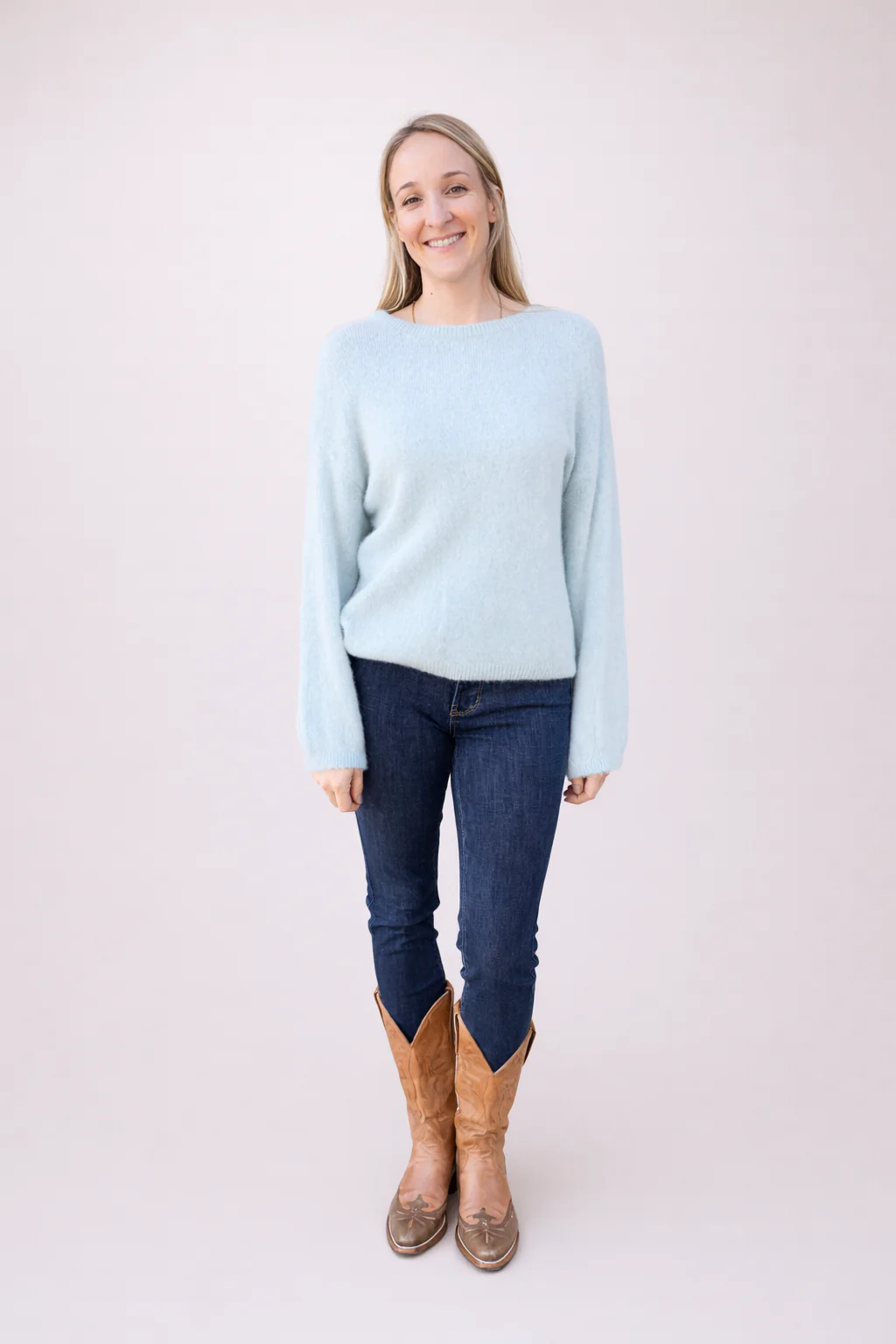 Dahlia Sweater | Blue