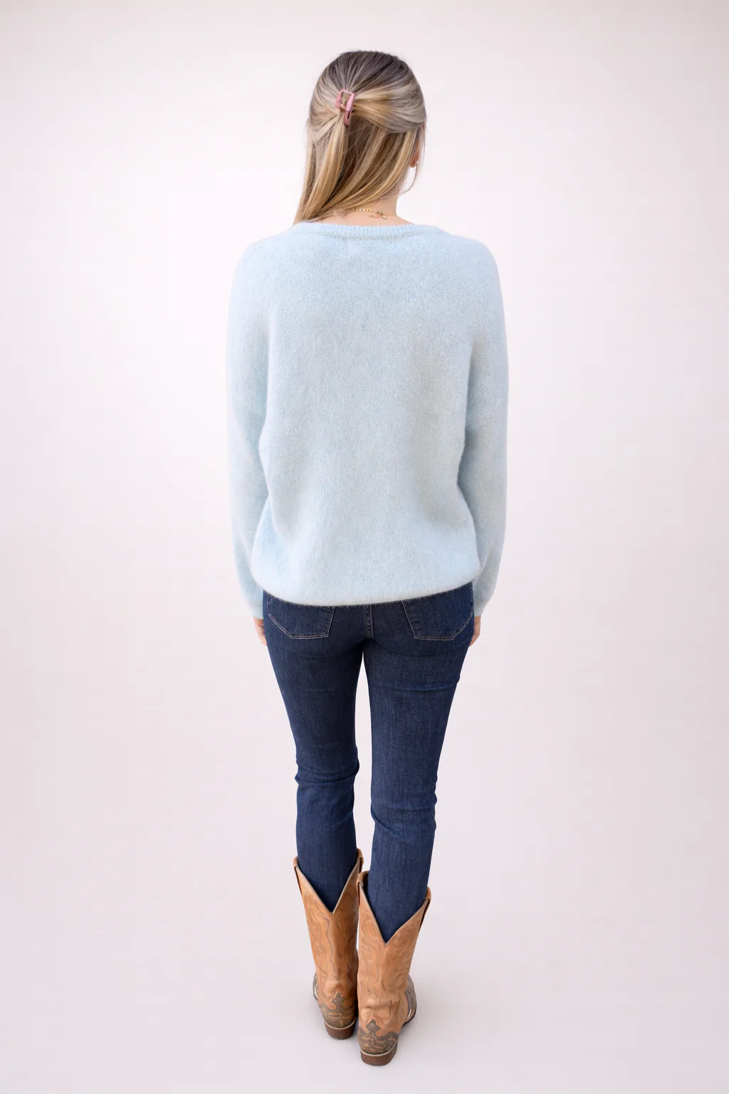 Dahlia Sweater | Blue - Image 3