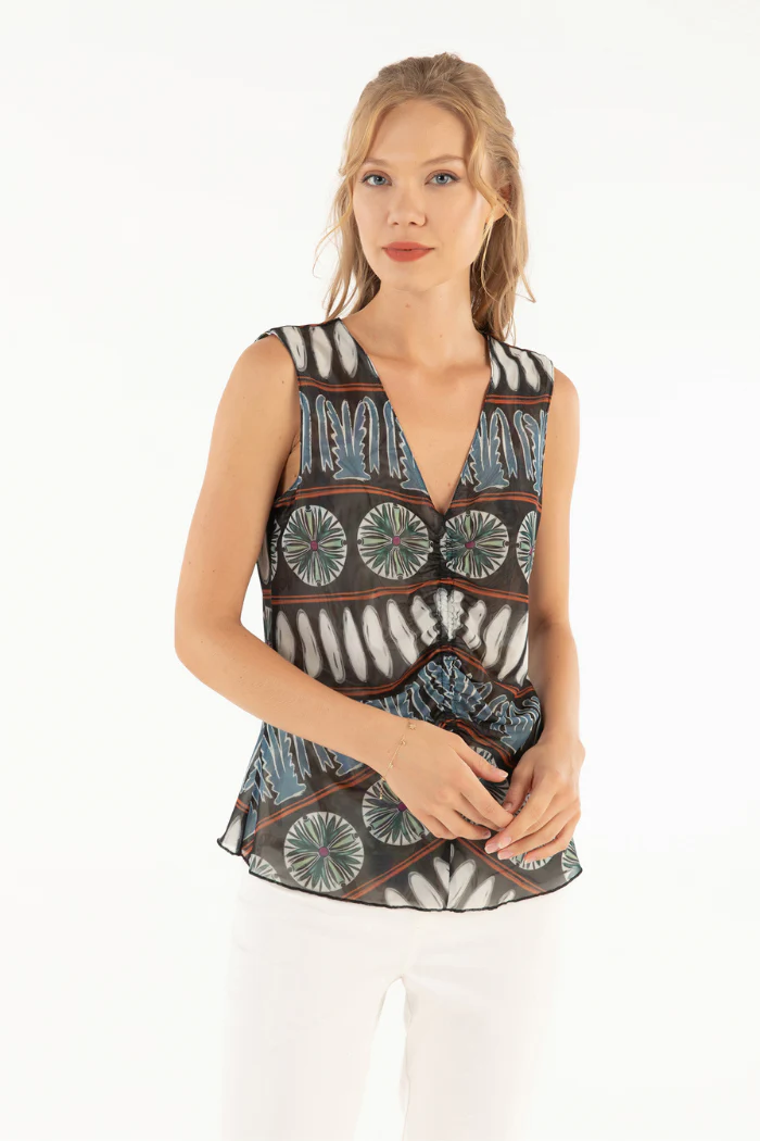 Delilah Reversible Top - Jumanji - Image 4