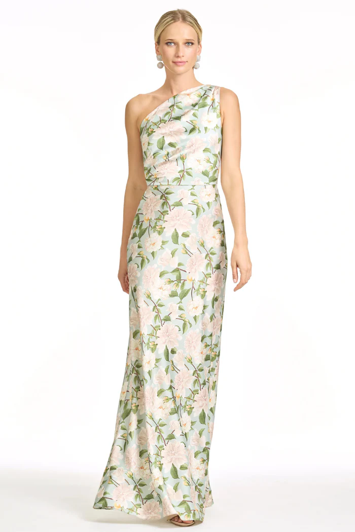 Delphine Gown - Celadon Sweetbriar