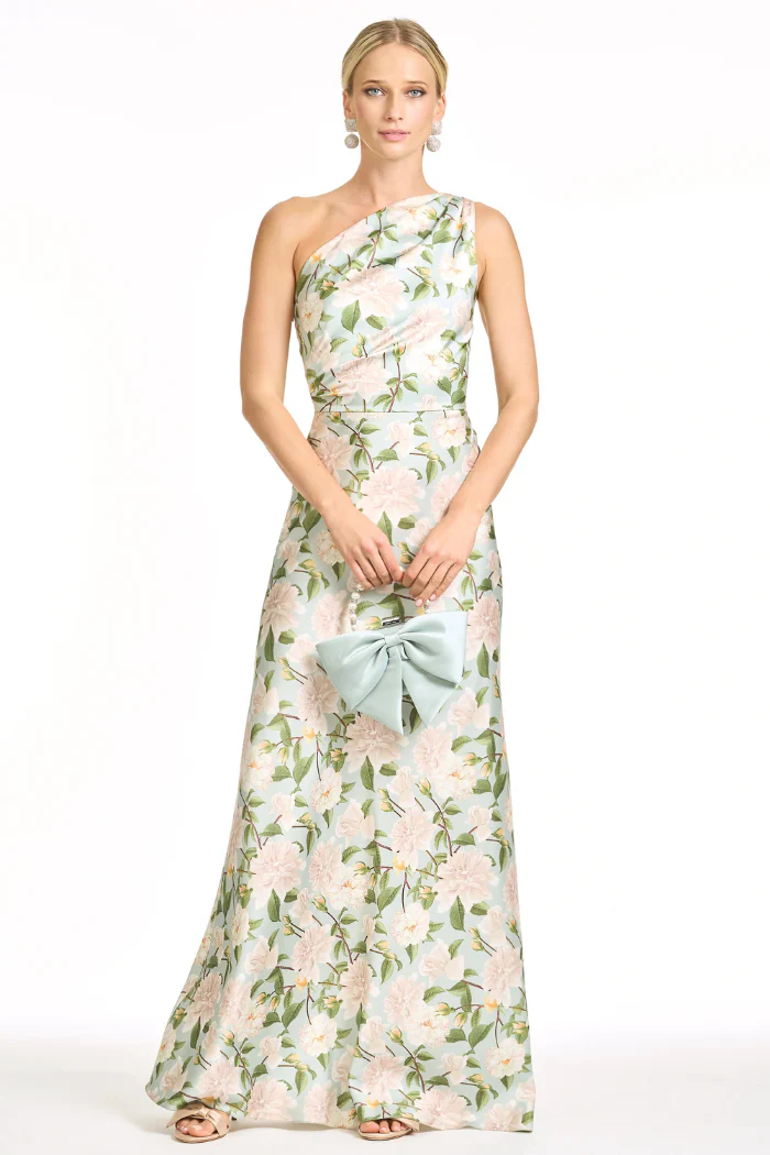 Delphine Gown - Celadon Sweetbriar - Image 2