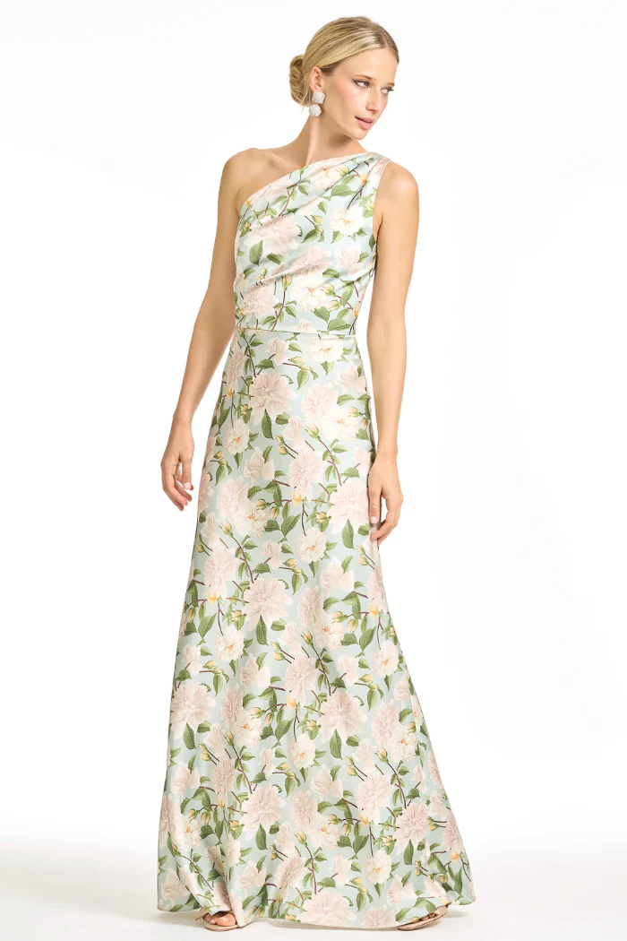 Delphine Gown - Celadon Sweetbriar - Image 3