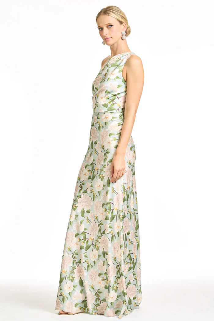 Delphine Gown - Celadon Sweetbriar - Image 4