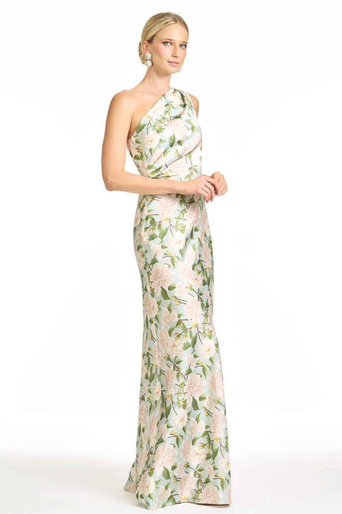 Delphine Gown - Celadon Sweetbriar - Image 5