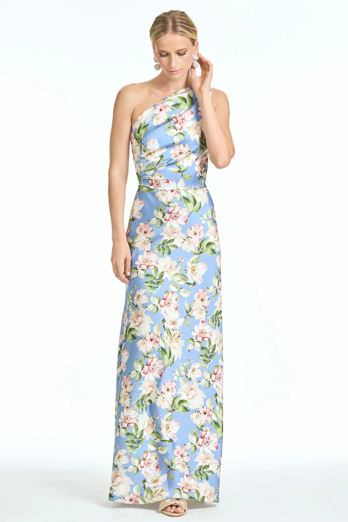 Delphine Gown - Twilight Camellias