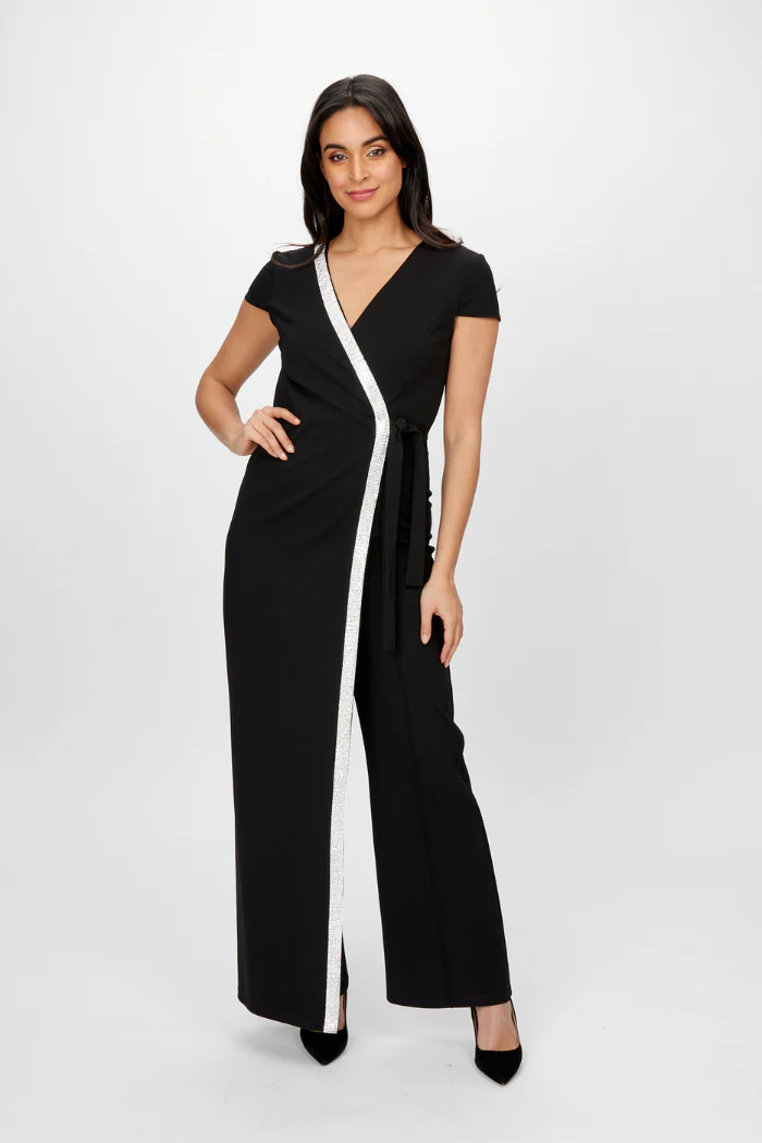 Diamanté Trimmed Jumpsuit - Image 2