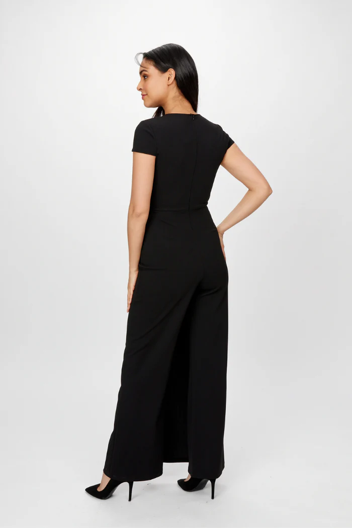 Diamanté Trimmed Jumpsuit - Image 6