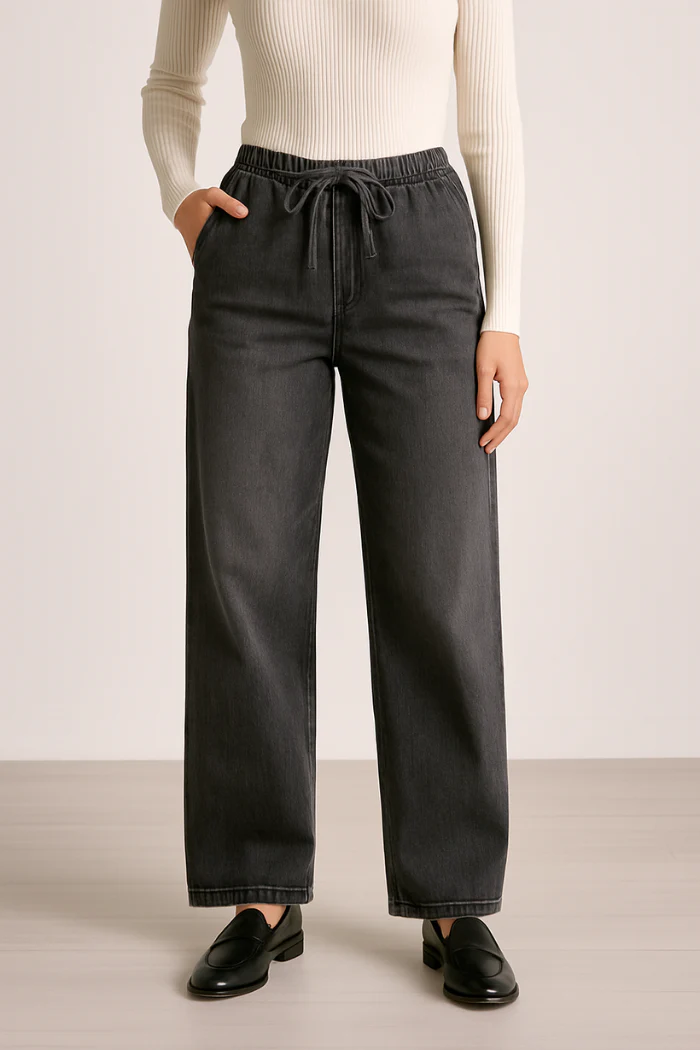 Drawstring Sweatpants Jeans