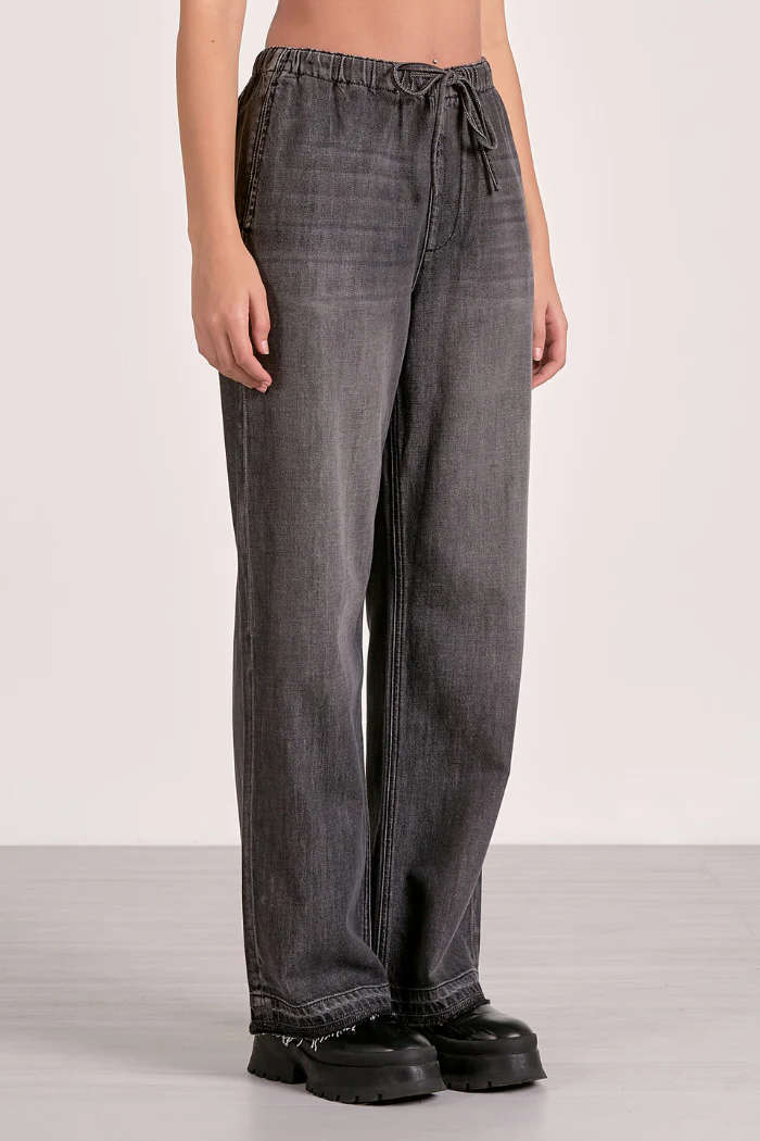 Drawstring Sweatpants Jeans - Image 3