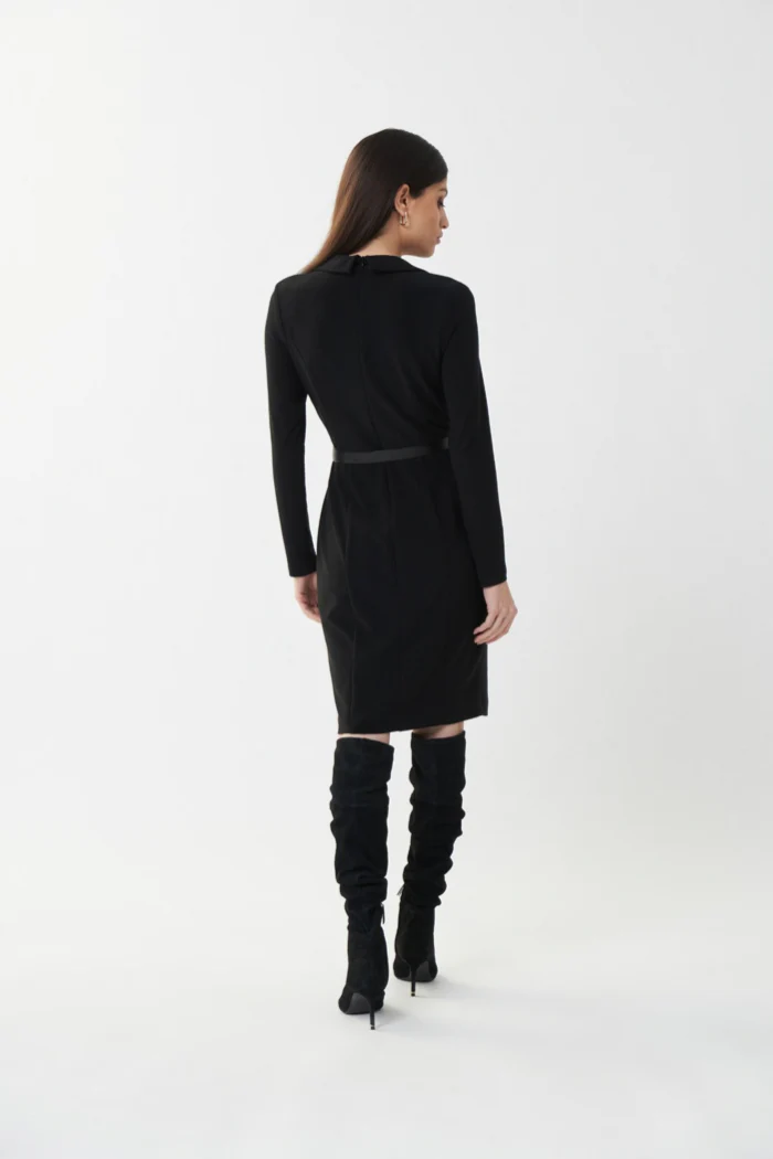 Edgy Wrap Front Dress - Image 2