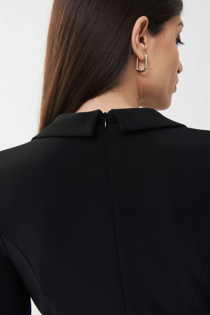 Edgy Wrap Front Dress - Image 5